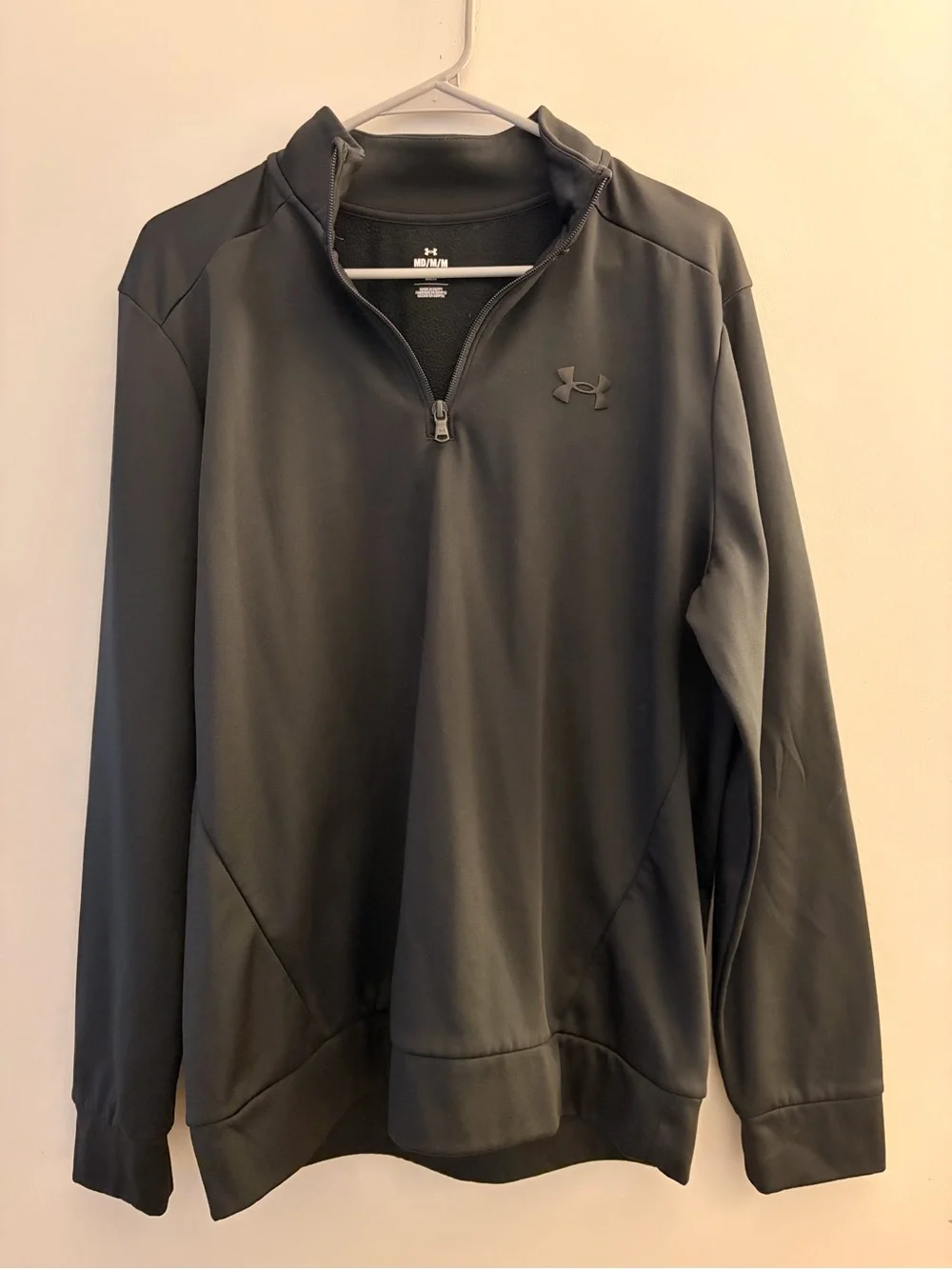 Under Armour Men's Black Performance Quarter-Zip Pullover